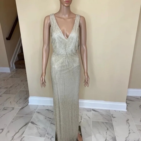 Aidan mattox beaded evening dress - Picture 15 of 16
